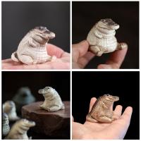 Estatua De Cocodrilo Bebé Para Jardín Miniatura Decorativa De Resina Adorno Animal Para Courtyard Y Jardines - details 4
