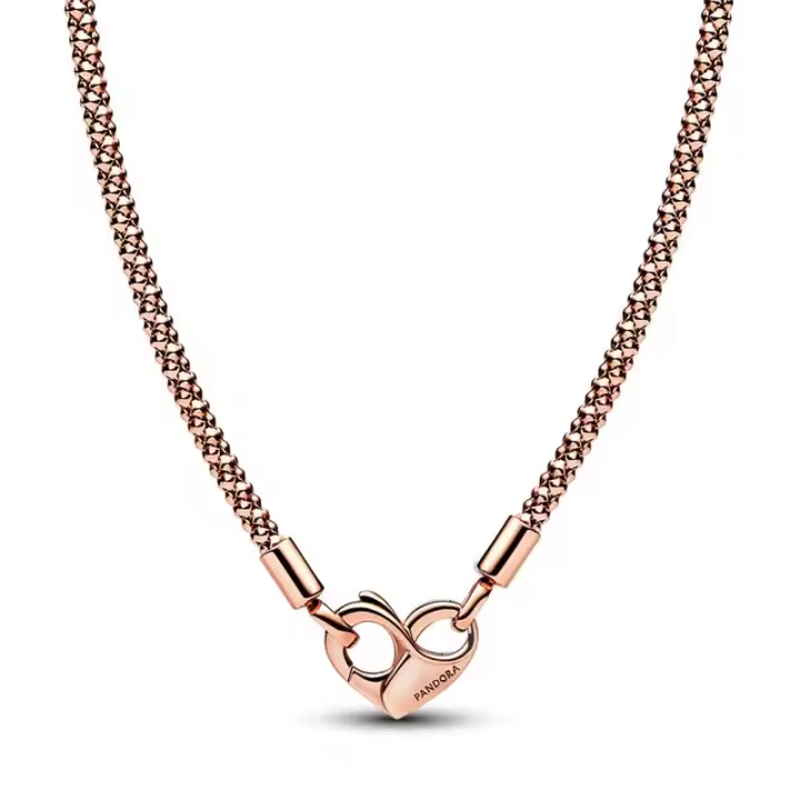 Gargantilla Pandora Moments Rose Cadena Tachuelas 382451C00 - 1