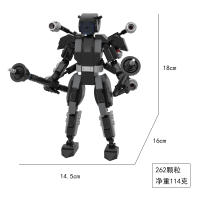 Bloques De Construcción Skibidi Toilet Drill Man Block Titans Speaker Man Clock Para Jóvenes De 14 Años O Más Plástico ABS Compatible Con Lego - details 3