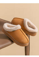 Nuevos Pantuflas De Hombre Con Suela Gruesa Y Peluche Para Invierno Antideslizante Y Calor Interior Adecuadas Para Parejas - details 8