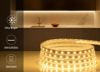 Tiras LED Flexibles De Alta Calidad 110V 220V 2835SMD 120LEDs/M Impermeables Para Exteriores Iluminación Para Armario Cocina Estante - details 0