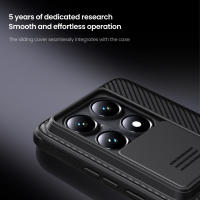 Funda De Teléfono Nillkin Para Xiaomi 14T / Xiaomi 14T pro CamShield pro Con Cubierta Deslizante Para Cámara Material PC+TPU Resistente a Arañazos Y Huellas Ligera Y Antideslizante - details 2