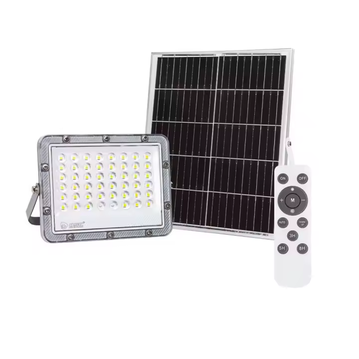 Gsc Evolution - Foco Proyector Led Solar Edara - 2.5W - Luz Blanca 6500K - 420 Lúmenes - IP65 - 1