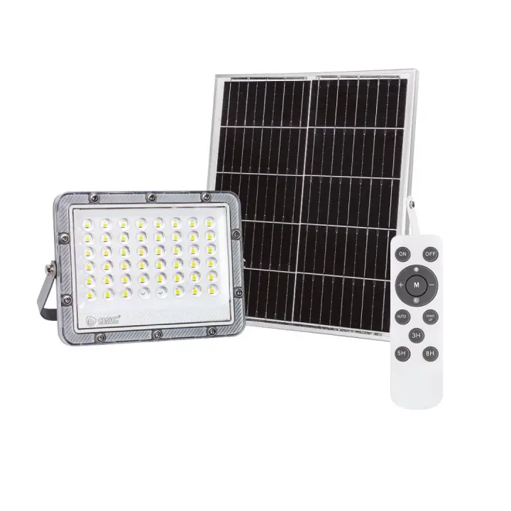 Gsc Evolution - Foco Proyector Led Solar Edara - 2.5W - Luz Blanca 6500K - 420 Lúmenes - IP65 - 1