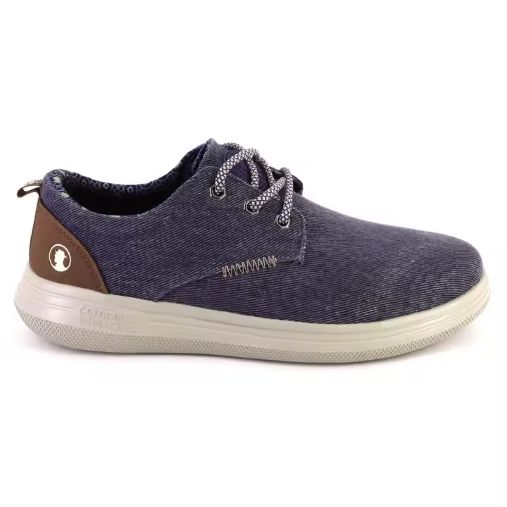 CORONEL TAPIOCA 631 Zapatillas casual de hombre azul jeans 524 - 1
