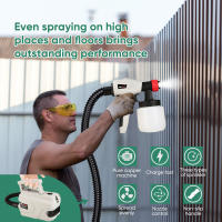 800ML Detachable Power Electric Paint Sprayer Furniture Steel Coating Airbrush Home&Outdoors Latex Paint Spray Gun - details 0