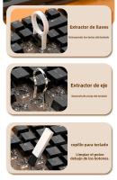 Mini Aspiradora Portátil Para Limpieza De Teclado Computadora Auriculares Móviles Herramienta De Limpieza Con Cepillo Y Bolígrafo - details 6