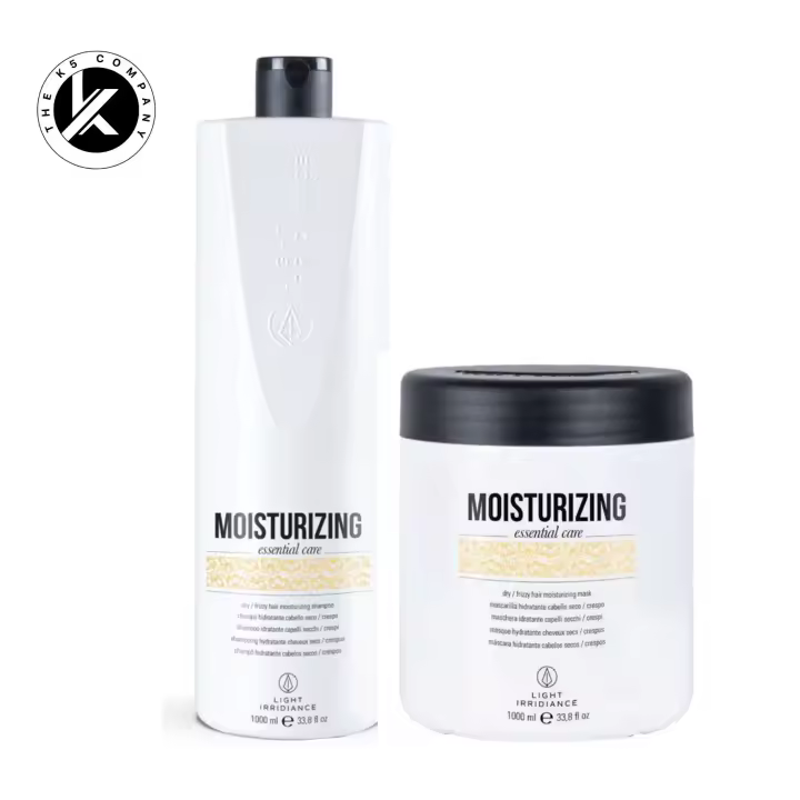 Pack de Mascarilla y Shampoo Moisturizing Light Irridiance 1000ml - Cuidado Capilar - 1