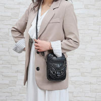 Bolso De Hombro Para Mujer En PU Genuino Moda Y Versatilidad Regalo Ideal Para Chicas Y Adultas Mayores Con Cierre De Cremallera Y Bolsillo Interior - details 7