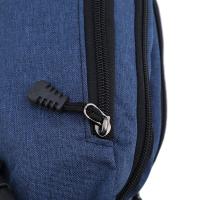 Bolsa De Cintura Para Hombres Impermeable Estilo Coreano Bolsa De Deporte Al Aire Libre Bolsa Transversal De Banano Monedero De Malla De Lona Material Principal Polyester - details 20