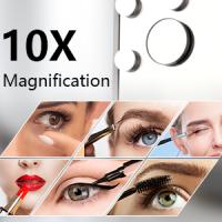 Espejo de Maquillaje con Luces, Espejo de Maquillaje Estilo Hollywood con 3 Modos de Color y 12 Bombillas LED Ajustables, Zoom en Rotación de 360° Control Táctil - details 8