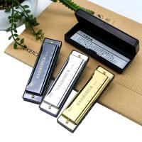 Harmonica Miwayer Profesional Con 10 Agujeros Instrumento Musical De Metal Para Bocina Para Principiantes - details 3