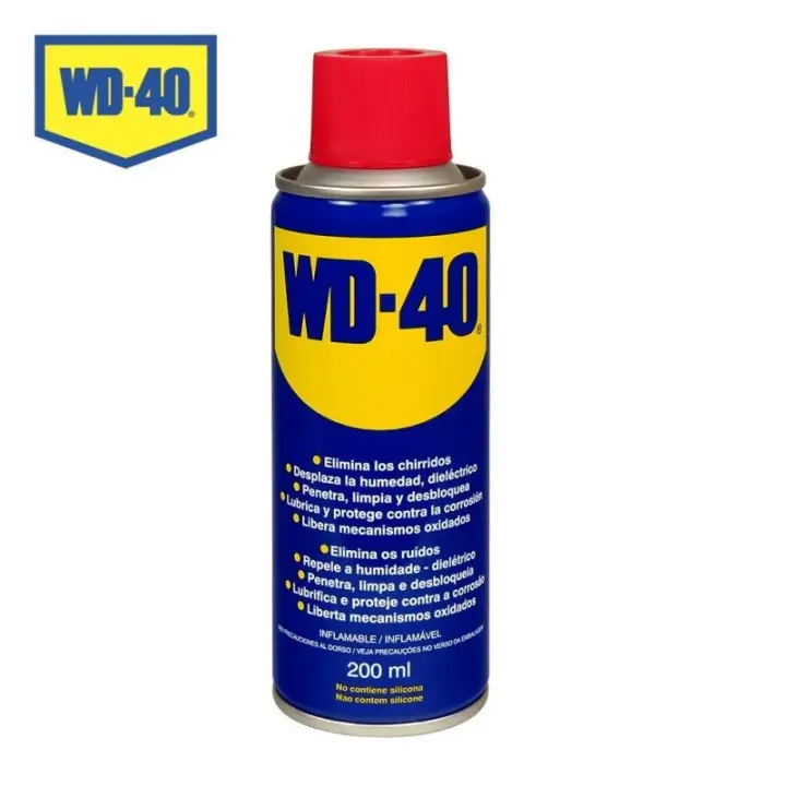 WD40 Aceite Lubricante WD-40 200ml - Protección Contra óxido y Corrosión - 1