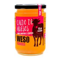 Weso Caldo de Huesos de Ternera Para perros y gatos 400 ml Salud digestiva y apoyo articular - details 1
