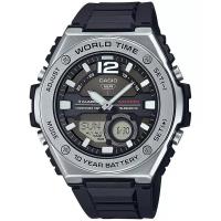 Reloj Casio Sport MWQ-100-1AV 50.6mm 100m WR correa de resina Hora Mundial 10 años batería - details 0