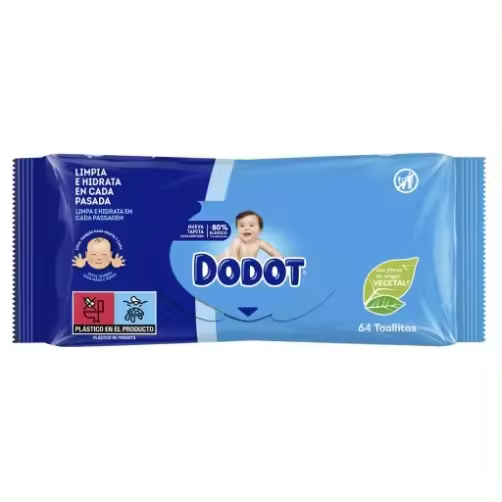 Dodot Toallitas para Bebés - Suavidad y Limpieza Eficaz - 1