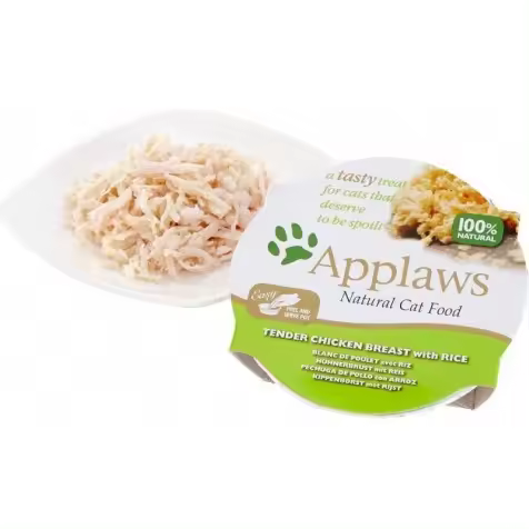 Applaws Tarrina Gatos Adultos Pechuga Pollo Y Arroz - 10 Unidades - 600 Gr - 1