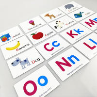 Tarjetas De Flash Alfabeto Doble Cara Para Niños Y Niñas Juguete Educativo De Aprendizaje De Letras ABC Para Preescolar Y Niños Chicos Y Chicas - details 3