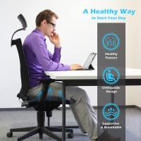 Cojín De Asiento De Coche En Forma De U De Memoria Espuma Cómoda Soporte Ortopédico Para Silla De Oficina Sillas De Ruedas - details 4