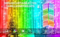 Cadena De Luces LED Para Cortinas RGBIC Con Enchufe USB Y Control Remoto Bluetooth Y APP Para Decoración De Habitaciones - details 0