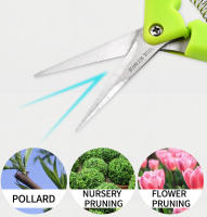 Tijeras De Podar Para Jardín Y Recortar Ramas Pequeñas Herramienta De Jardinería Para Recoger Frutas Y Mantener El Hogar En Orden Metal No Revestido - details 0
