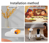 Proyector Portátil Emiuzek YG300 Mini LED Para Teléfono Plug-In Teatro Doméstico Adecuado Para Exteriores Y Entretenimiento En Casa - details 9