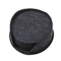 10pcs Coasters Redondos De Terciopelo Para Mesa De Comedor Protector Antigolpes Resistente Al Calor Para Taza De Café Y Té Tapete Para Vaso De Cocina Accesorios - details 5