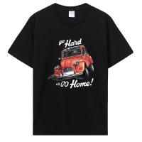 Camiseta De Algodón Para Hombre Con Patrón De Coches Clásicos Estilo Gráfico Creativo Camiseta O-Neck Impresa a Medida Para Todas Las Estaciones - details 3