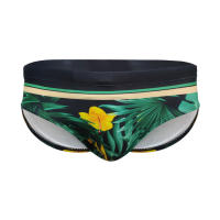 Bragas De Natación Para Hombre Briefs Estampados De Verano Deporte Acuático Pantalones De Playa Traje De Baño Sexy Surf Wear - details 1