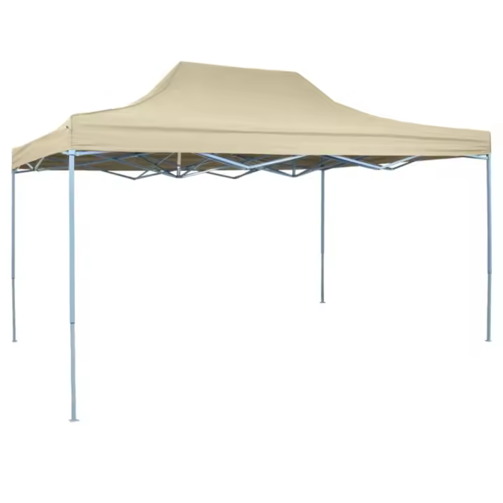 vidaXL Carpa de Fiest Jardín Plegable Pop-up Acero Tela 3x4,5 m Cenador Color Antracita,  Burdeos,  Marrón y mas - 1