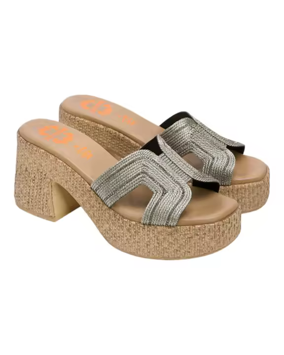 SANDALIAS DE MUJER PORRONET 3060 EN PLOMO PORRONET SANDALIAS - 1