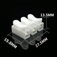 Conectores De Cable Sin Soldar 1P 2P 20/50Pcs Bloque De Terminales Sin Tornillo Pinza Elástica Para Electricidad - details 6