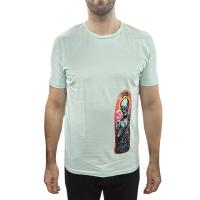 CAMISETA DE HOMBRE -BLANCO ROTO, MANGA CORTA- TEJIDO ORGÁNICO - details 0