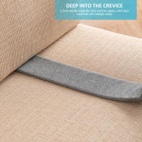 Cepillo De Limpieza Para Muebles Con Mango Extensible Y 2 Cubiertas De Microfibra Herramienta De Limpieza Para Bajo Muebles Gap Dust Cleaner - details 19