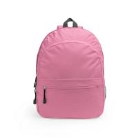 Mochila básica unisex de color liso, bolsillos con cremallera, redecilla lateral, tiras y espalda acolchadas, Le Côté Chic - details 5