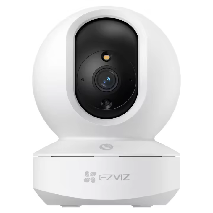 Ezviz TY1 3MP Cámara de vigilancia interior WiFi 2.4 GHz Resolución 2K Visión nocturna inteligente 10m Cobertura visual 360º Detección de movimiento Video H.265 Audio bidireccional - 1