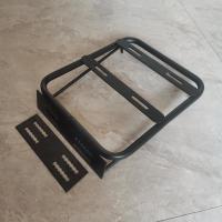 Soporte De Equipaje Trasero Para Motocicleta Robusto Desmontable Con Tornillos Base Cuadro De Rueda Portabandeja Almacenamiento - details 6