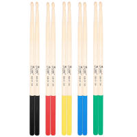 SLADE 1 Par De Tacadas De Batería Profesionales De Madera De Maple Accesorios De Percusión De 5 Colores Partes De Instrumentos Musicales - details 1