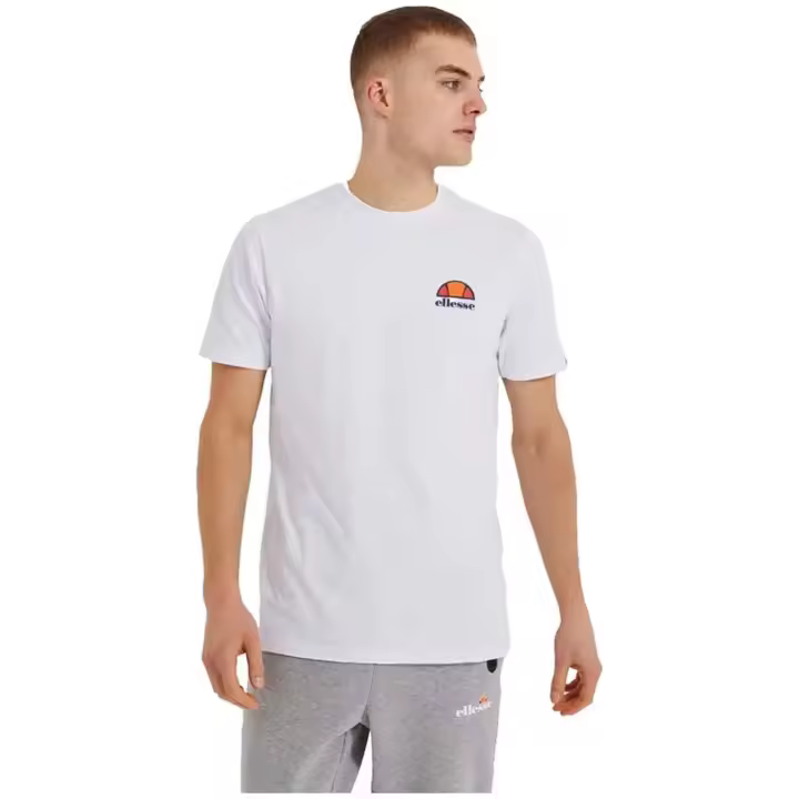 Camiseta de Manga Corta Ellesse Canaletto para hombre en color blanco - 1