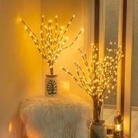 Luces De Navidad Con Diseño De Ramas 20 LED Decoración Para Interior Bodas Cumpleaños Regalos Iluminación Festiva Con Forma De Árbol - details 3