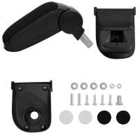 vidaXL Reposabrazos para coche ABS negro Adecuado para Kia k2/rio mk4/x-line (2017),  Hyundai verna/solaris (2010-2016) hyundai accent (2010-2016),  Ford focus iii (2015) y mas - details 4