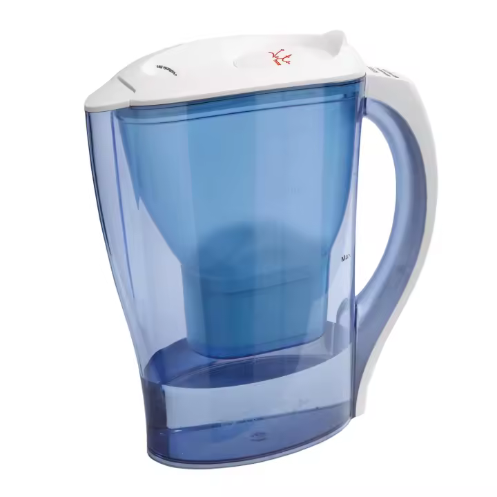 Jata Jarra Filtrante agua con filtro de 2,5 litros y 3,5 litros. Incluye 6 cartuchos iónicos (HJAR1001 y HJAR1003). Reduce la cal, cloro y residuos de cobre. Agua con sabor y pureza - 1