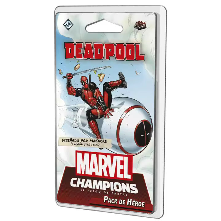 DEADPOOL Pack Heroe Marvel Champions Castellano Fantasy flight games - 1
