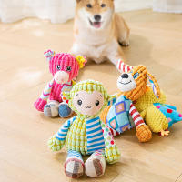 Juguete De Peluche Para Mascotas Juguete Interactivo Para Perros Y Gatos Resistente Mordedor Con Sonido Squeaky Para Limpieza De Dientes - details 0