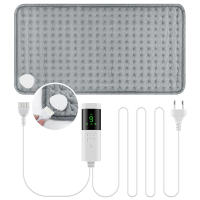 Almohadilla De Calor Eléctrica Multifuncional Con 9 Niveles De Temperatura Soporte Lumbar Cintura Pierna Abdomen Cobertor Caliente Para Oficina Y Hogar - details 6