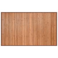 vidaXL Alfombra rectangular bambú 60x100 cm Color Negro,  Natural,  Marrón y mas Alfombras de área  Alfombra de Piso para Sala de Estar Dormitorio Habitación Salón - details 4