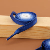 Alpargatas De Canvas Con Cordones De Color Gradiente Pequeños Algodón Mint Verde Y Blanco Para Niños Y Adultos - details 5