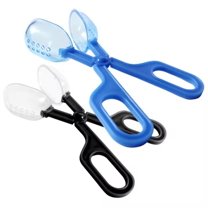 Abrazadera de alimentación para reptiles, accesorio transparente con rejillas de ventilación para Apicultura - 1