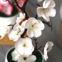 Planta Artificial De Bonsái De 30 Cm Arbol Simulación En Maceta Flores Falsas Ornamentos De Mesa Para Decoración De Hogar Y Jardín De Hoteles - details 9