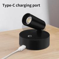 Sconce De Pared LED Con Base Magnética Recargable Por USB Luz De Destacado Moderna Para Dormitorio Cocina Foyer Estudio - details 8